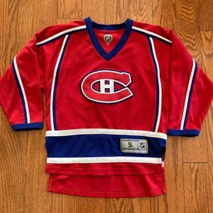 Montreal Canadiens Youth Jersey, Small (size 6/7)